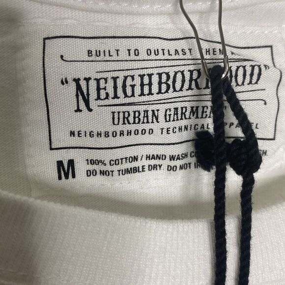 NEIGHBORHOOD Men’s White Short Sleeves T Shirt Size M NWT - Picture 4 of 6